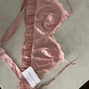 New (Tags attached) Lovers & Friends Nude top/Bralette (S)